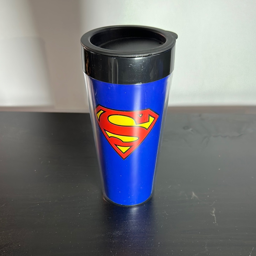 Superman Blue Travel Mug